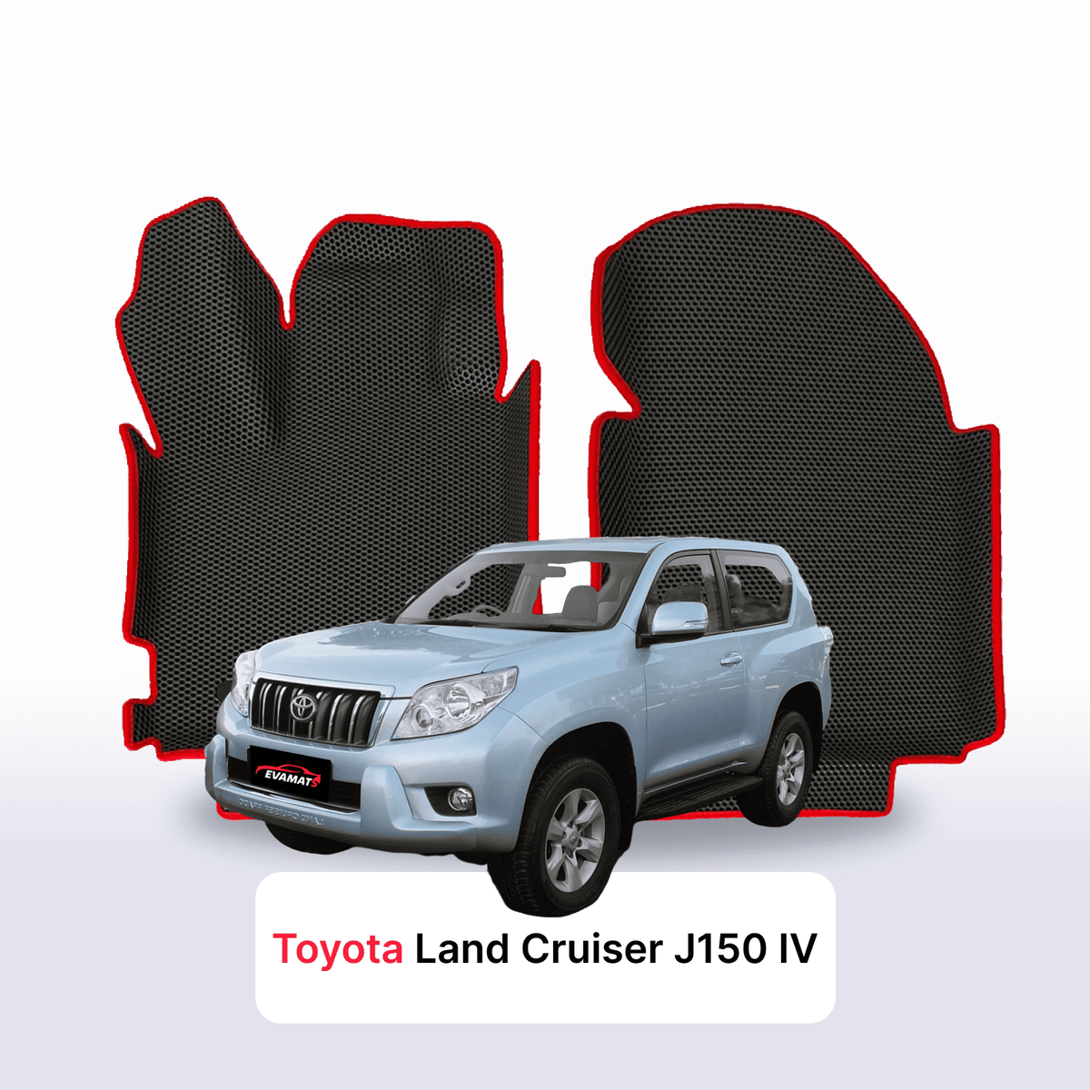 Tapis 3D EVA pour Toyota Land Cruiser J150 2009-2024 SUV 3 PORTES