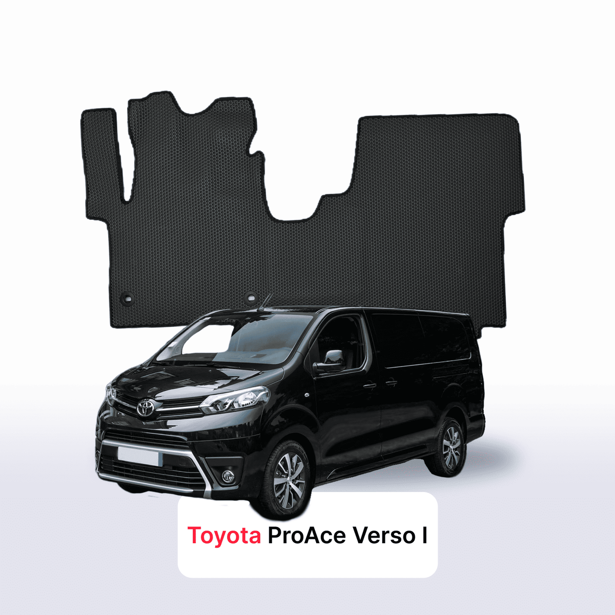 Tapis 3D EVA pour Toyota ProAce Verso 2016-2028 MONOSPACE LONG VIP 7 PLACES