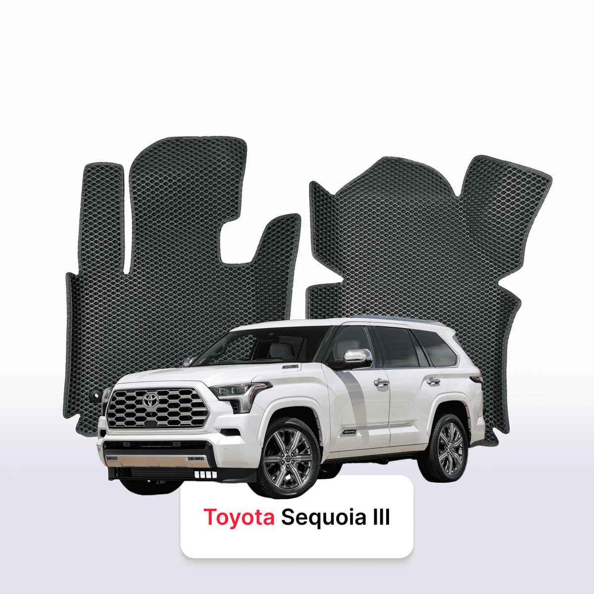 Tapis 3D EVA pour Toyota Sequoia 3 gén 2022-2024 SUV