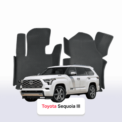Tapis 3D EVA pour Toyota Sequoia 3 gén 2022-2024 SUV