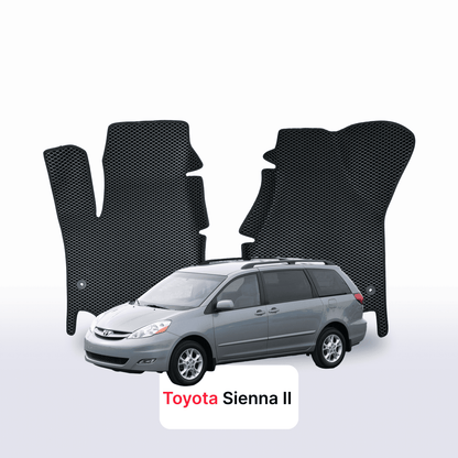 Tapis 3D EVA pour Toyota Sienna 2 gén 2003-2010 MONOSPACE
