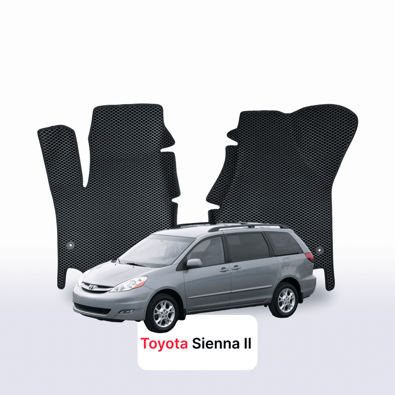Tapis 3D EVA pour Toyota Sienna 2 gén 2003-2010 MONOSPACE