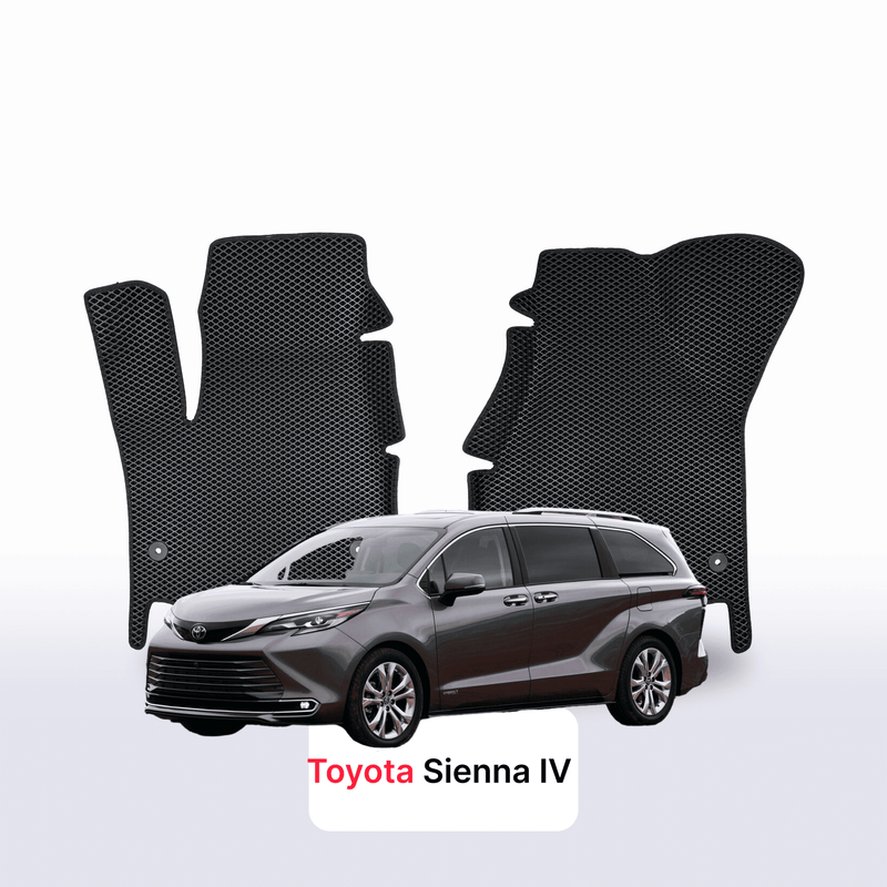 Tapis 3D EVA pour Toyota Sienna 4 gén 2020-2028 MONOSPACE