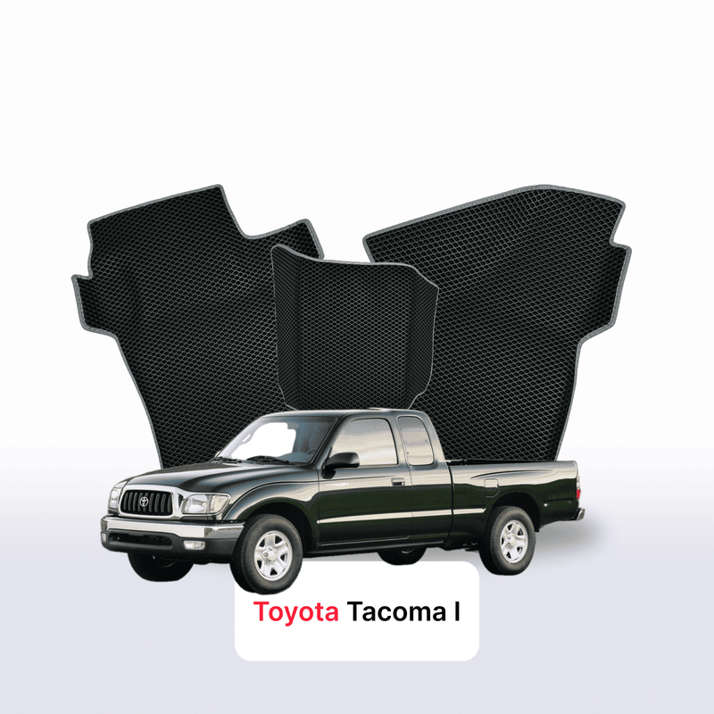 Tapis 3D EVA pour Toyota Tacoma 1 gén 1995-2004 PICK-UP CABINE APPROFONDIE