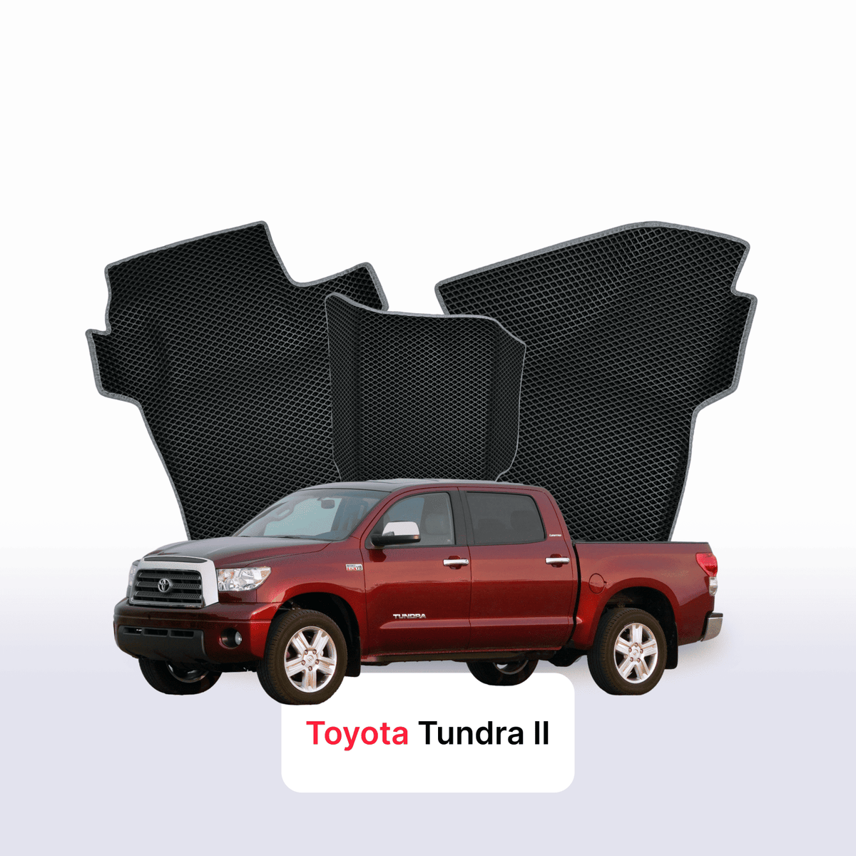 Tapis 3D EVA pour Toyota Tundra 2 gén 2007-2021 PICK-UP DOUBLE CABINE(CREWMAX CAB)