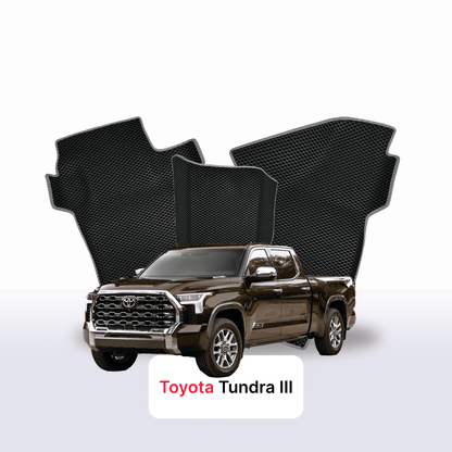 Tapis 3D EVA pour Toyota Tundra 3 gén 2021-2024 PICK-UP DOUBLE CABINE LONG
