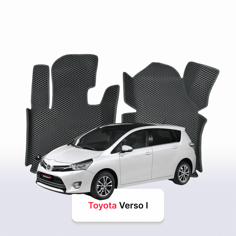 Tapis 3D EVA pour Toyota Verso 1 gén 2009-2018 MONOSPACE 7 PLACES