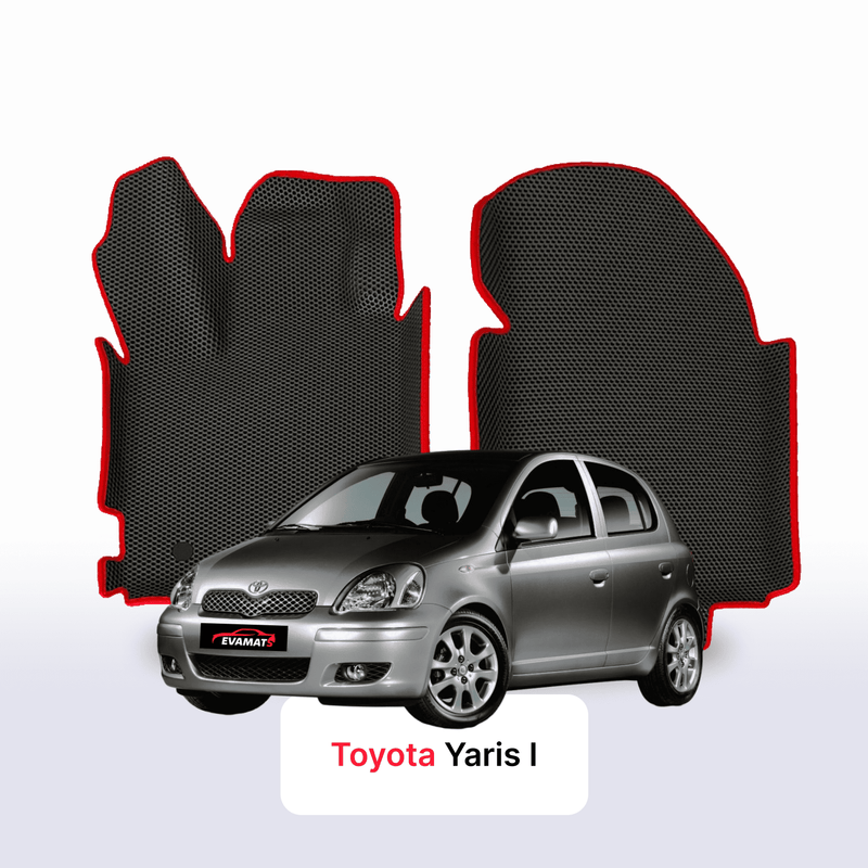 Tapis 3D EVA pour Toyota Yaris 1 gén 1999-2005 BERLINE À HAYON 5 PORTES
