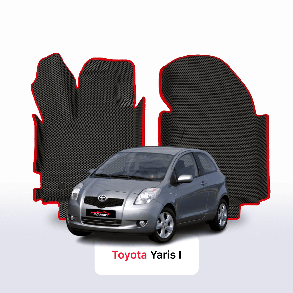 Tapis 3D EVA pour Toyota Yaris 2 gén 2005-2012 BERLINE À HAYON 3 PORTES