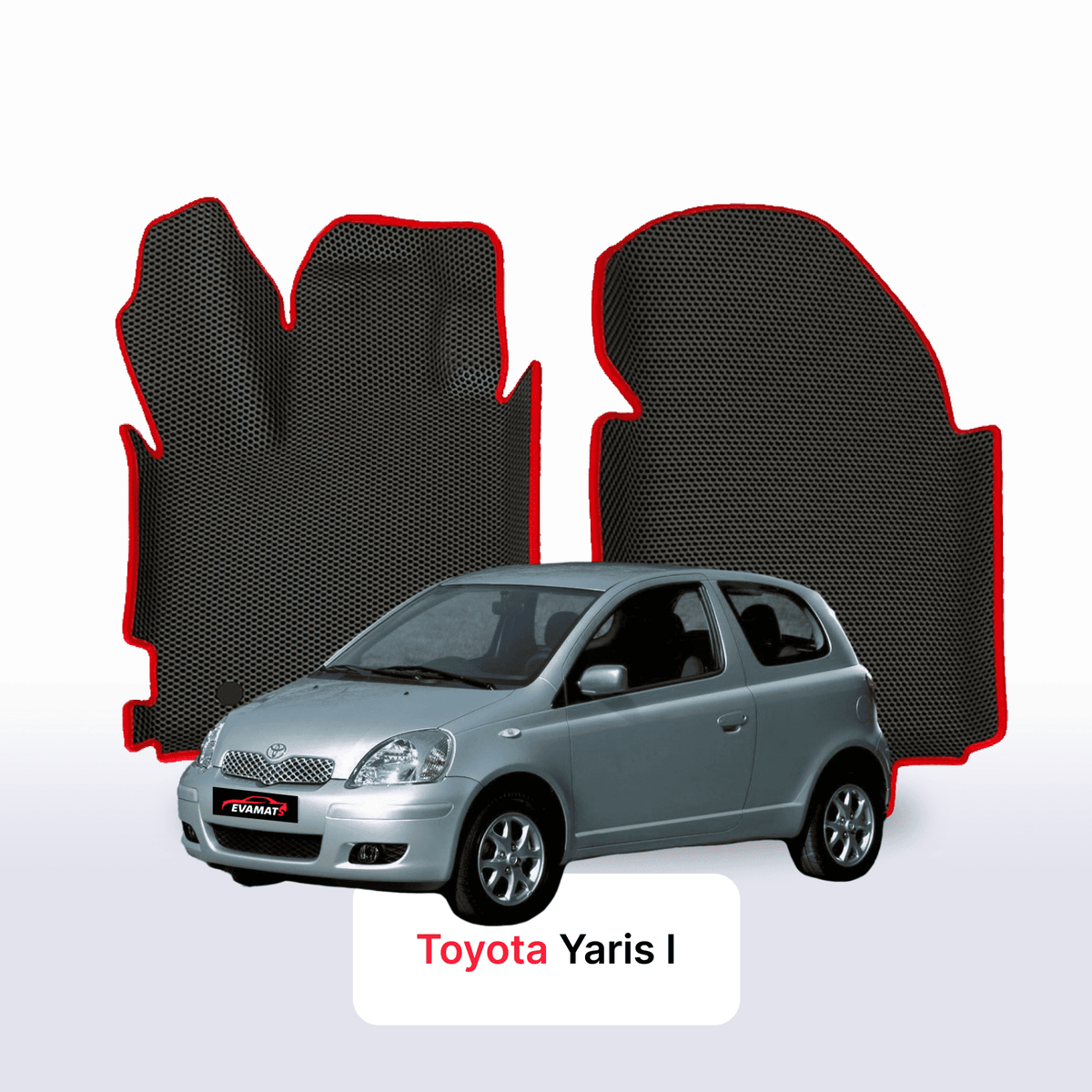 Tapis 3D EVA pour Toyota Yaris 1 gén 1999-2005 BERLINE À HAYON 3 PORTES