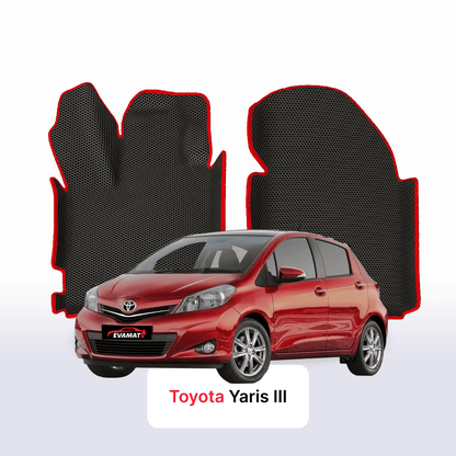 Tapis 3D EVA pour Toyota Yaris 3 gén 2010-2020 BERLINE À HAYON 5 PORTES