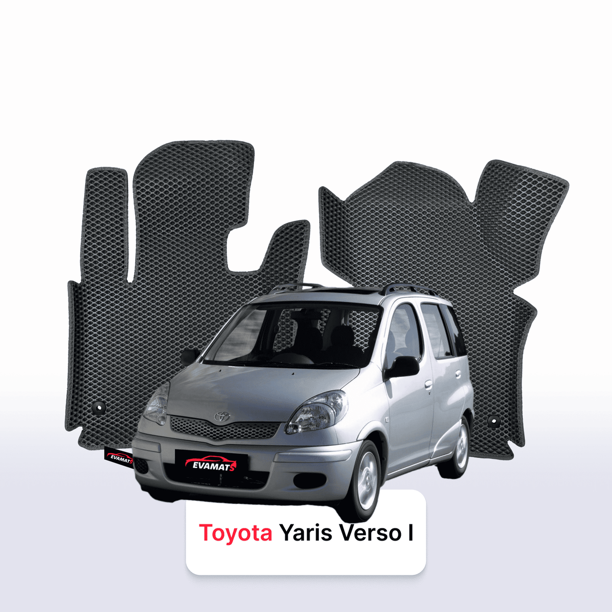 Tapis 3D EVA pour Toyota Yaris Verso 1999-2006 MONOSPACE