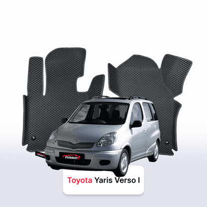 Tapis 3D EVA pour Toyota Yaris Verso 1999-2006 MONOSPACE