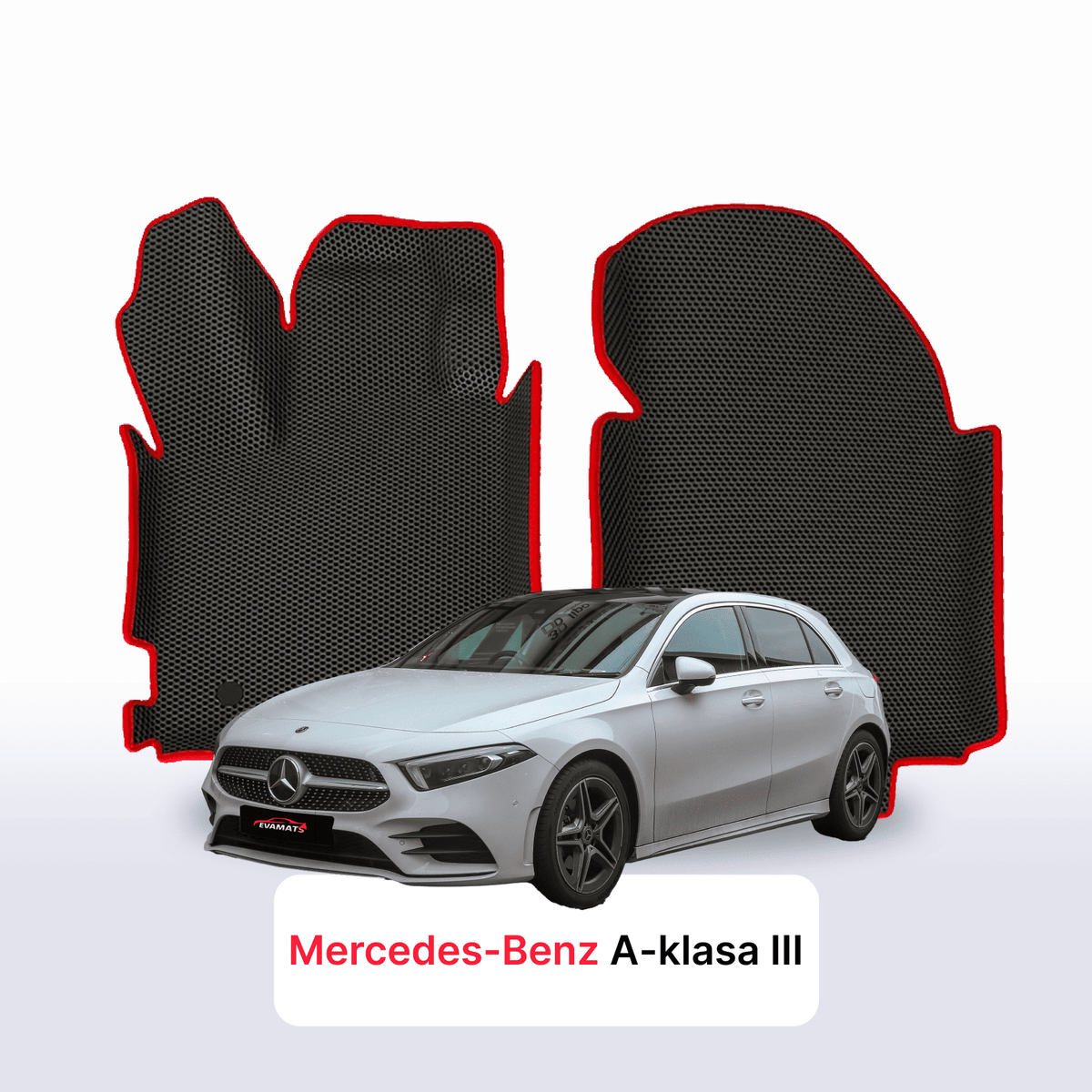 Tapis 3D EVA pour Mercedes-Benz Classe A (W177/V177) 4 gén 2018-2024 BERLINE À HAYON 5 PORTES