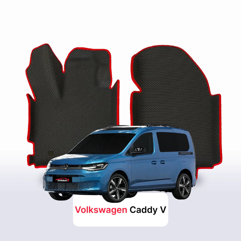 Tapis 3D EVA pour Volkswagen Caddy V gén 2020-2028 MONOSPACE 5 PLACES