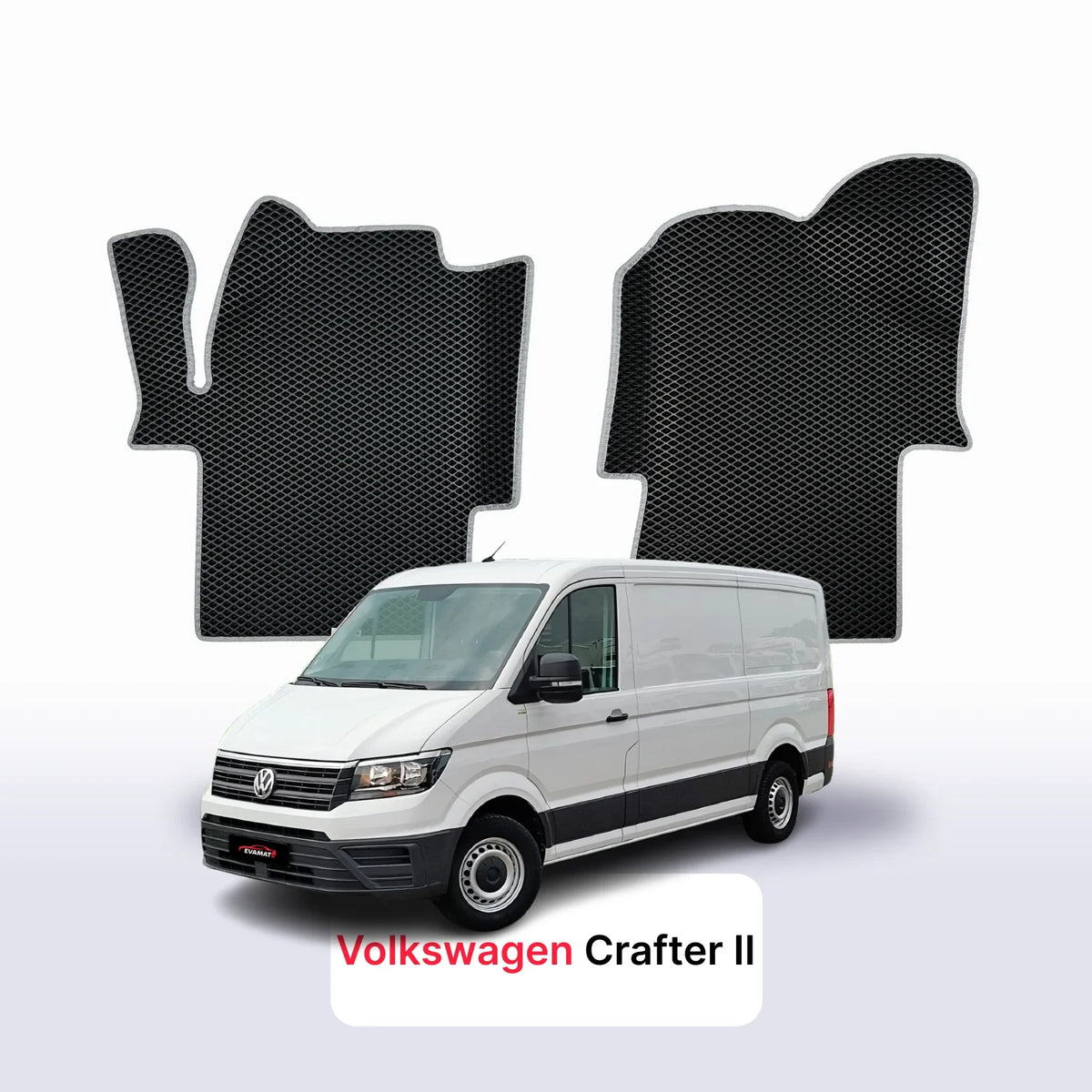 Tapis 3D EVA pour Volkswagen Crafter 2 gén 2016-2027 FOURGON