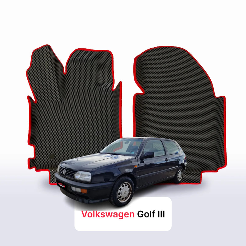 Tapis 3D EVA pour Volkswagen Golf(MK3) III gén 1991-2003 BERLINE À HAYON 3 PORTES