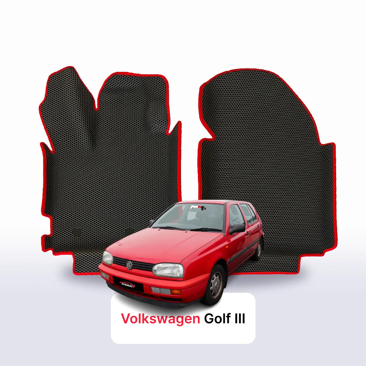 Tapis 3D EVA pour Volkswagen Golf(MK3) III gén 1991-2003 BERLINE À HAYON 5 PORTES