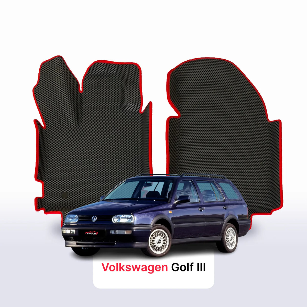 Tapis 3D EVA pour Volkswagen Golf(MK3) III gén 1991-2003 BREAK
