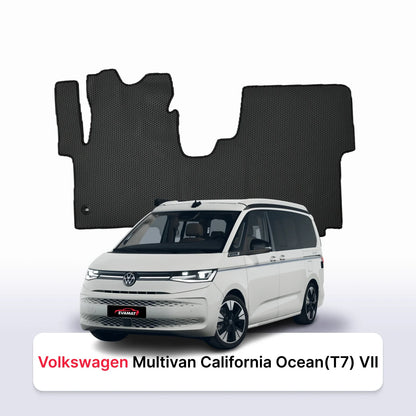 Tapis 3D EVA pour Volkswagen Multivan Califor nia Ocean(T7) VII gén 2021-2027 MONOSPACE