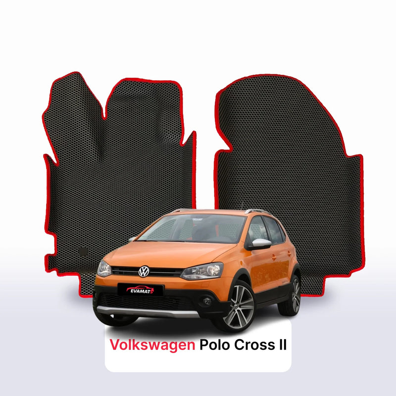 Tapis 3D EVA pour Volkswagen Polo Cross II gén 2009-2017 BERLINE À HAYON 5 PORTES