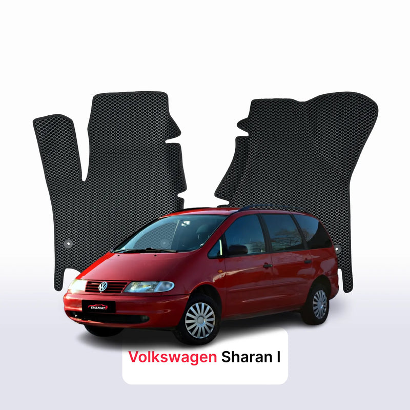 Tapis 3D EVA pour Volkswagen Sharan I gén avant restylage 1995-2000 MONOSPACE