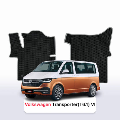 Tapis 3D EVA pour Volkswagen Transporter(T6.1) VI gén 2019-2027 MONOSPACE