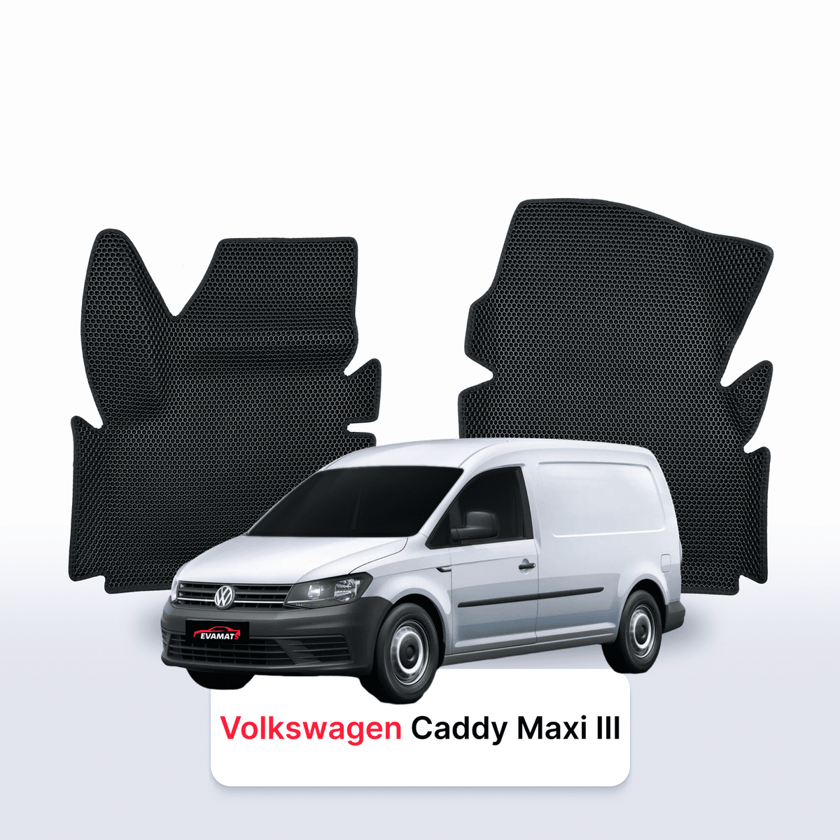 Tapis 3D EVA pour Volkswagen Caddy Maxi III gén 2004-2020 FOURGON