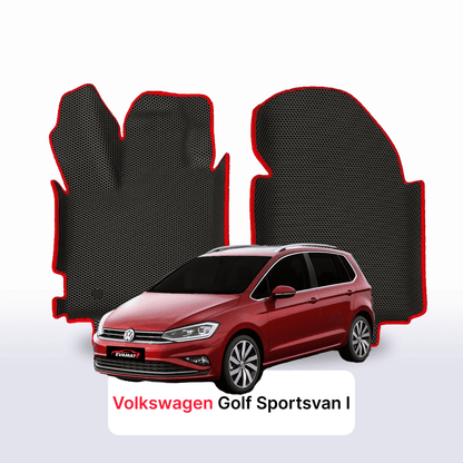 Tapis 3D EVA pour Volkswagen Golf Sportsvan I gén 2014-2020 MONOSPACE