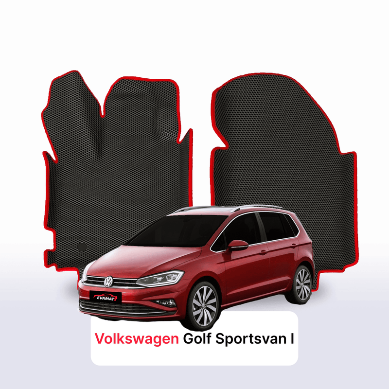 Tapis 3D EVA pour Volkswagen Golf Sportsvan I gén 2014-2020 MONOSPACE