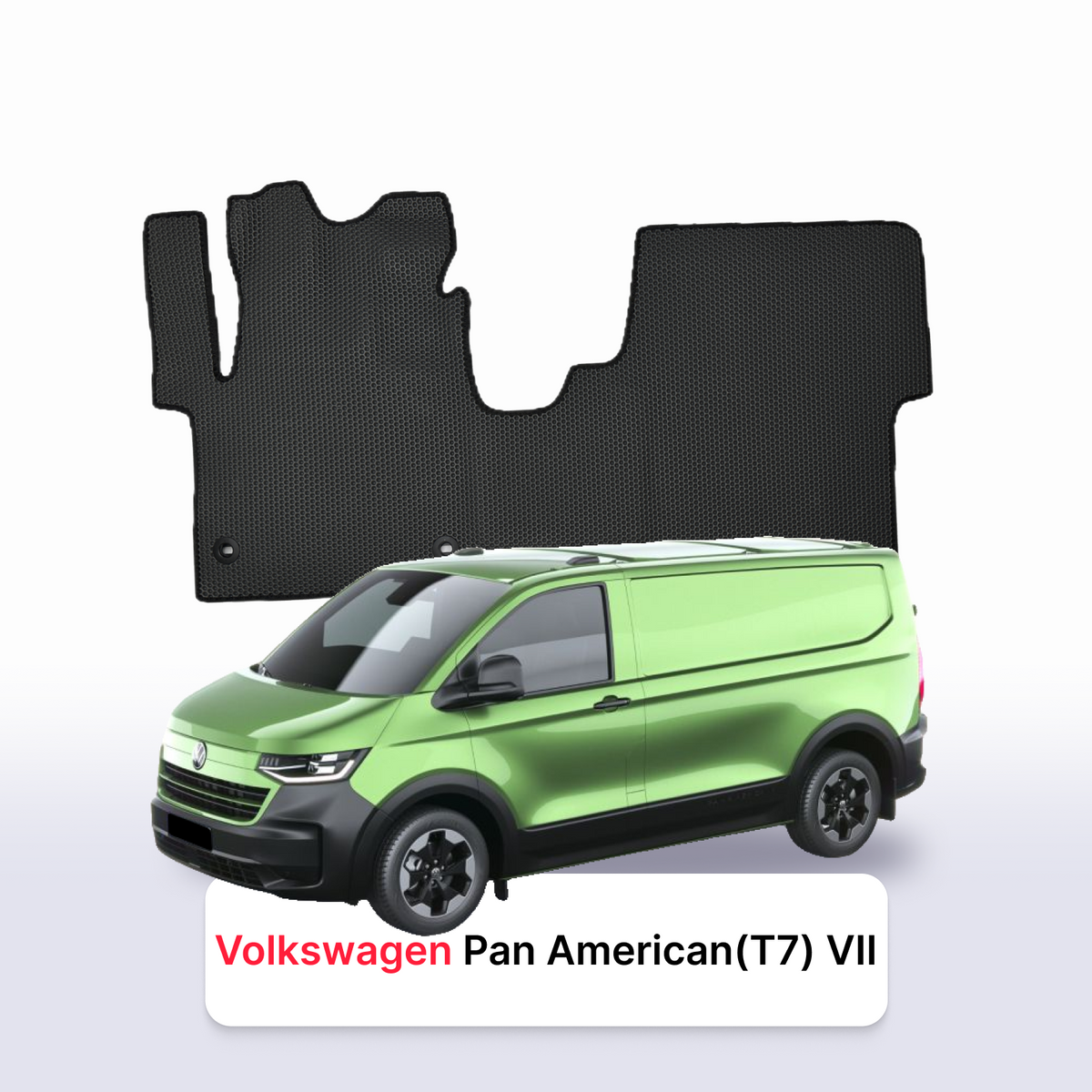 Tapis 3D EVA pour Volkswagen Pan American(T7) VII gén 2024-2029 FOURGON
