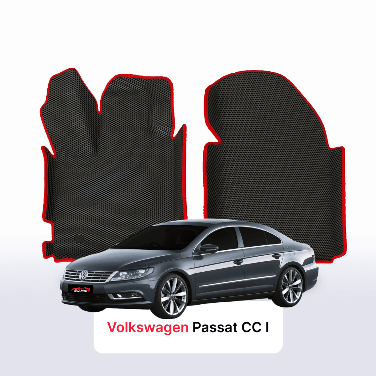 Tapis 3D EVA pour Volkswagen Passat CC I gén 2008-2017 BERLINE