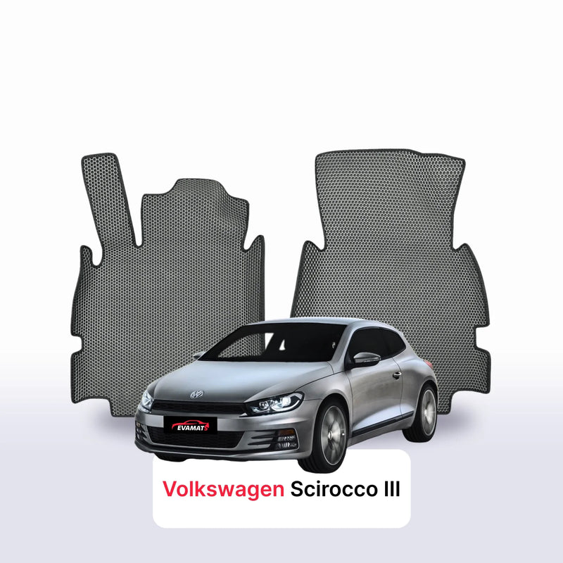 Tapis 3D EVA pour Volkswagen Scirocco III gén 2008-2017 BERLINE À HAYON 3 PORTES
