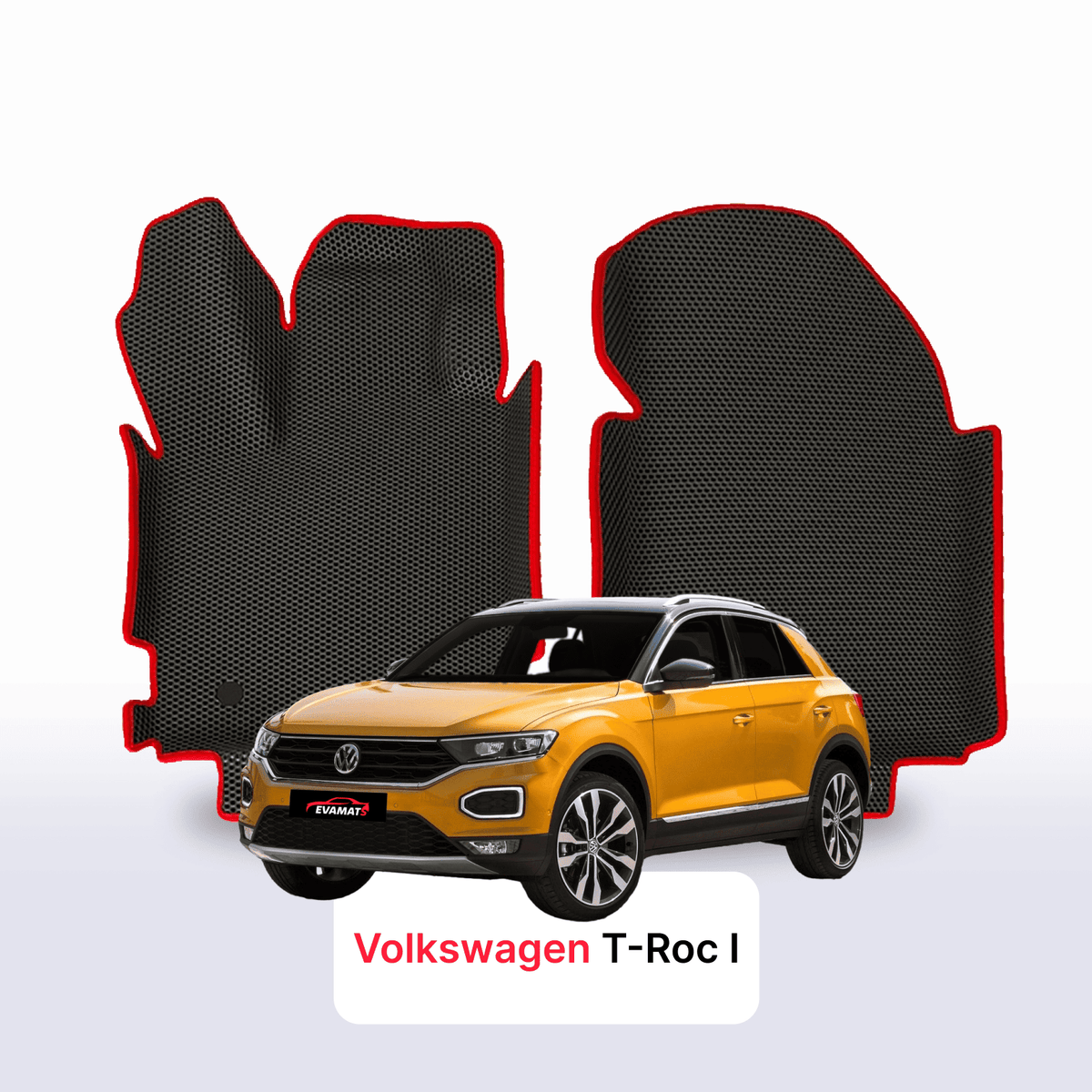Tapis 3D EVA pour Volkswagen T-Roc I gén 2017-2026 SUV