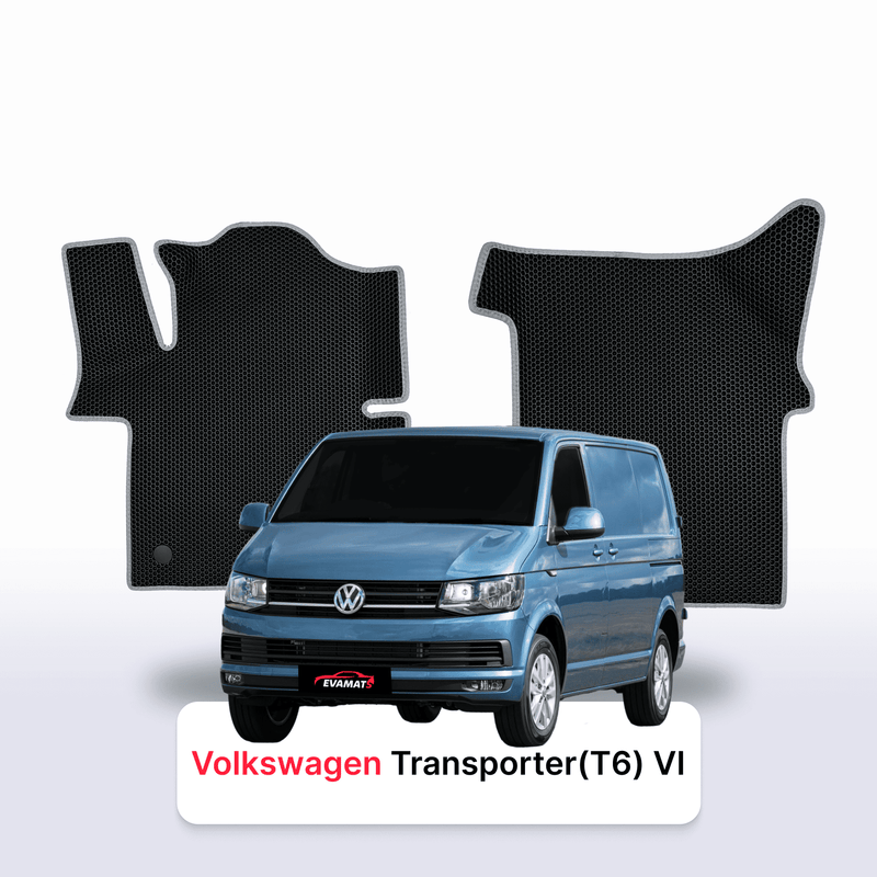 Tapis 3D EVA pour Volkswagen Transporter(T6) VI gén 2015-2024 FOURGON