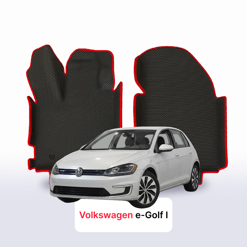 Tapis 3D EVA pour Volkswagen e-Golf 1 gén 2014-2020 BERLINE À HAYON 5 PORTES