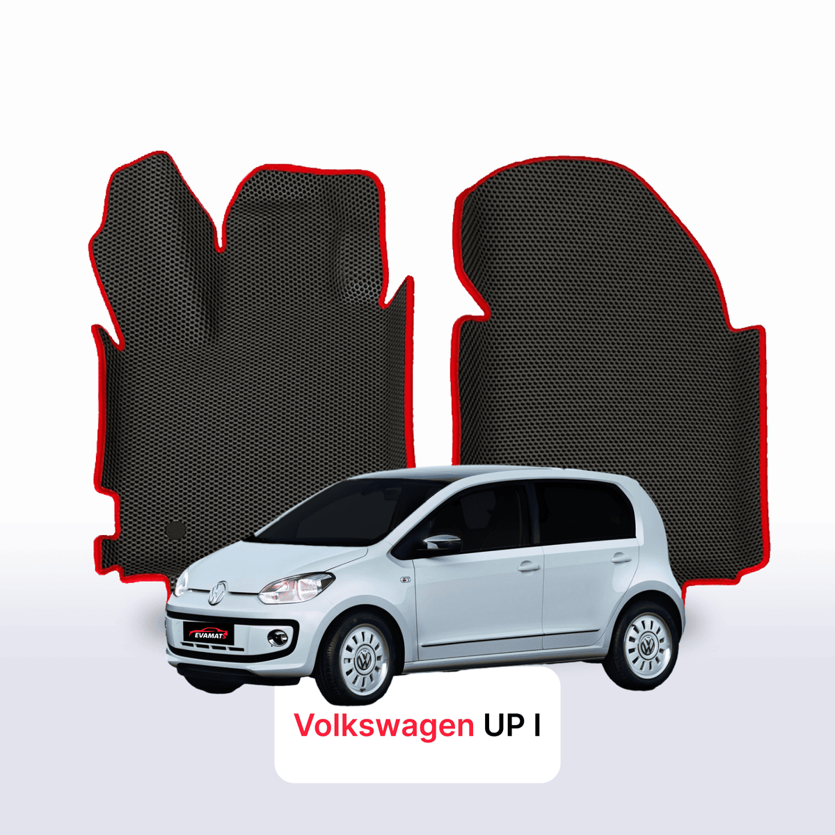 Tapis 3D EVA pour Volkswagen UP I gén 2012-2023 BERLINE À HAYON 5 PORTES
