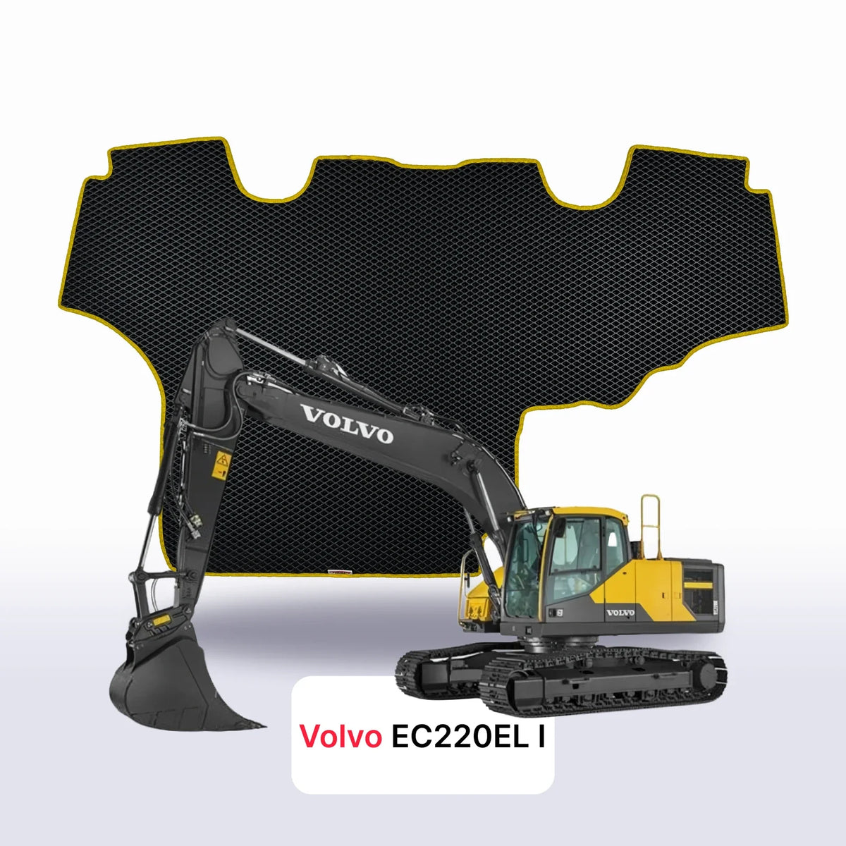Tapis 3D EVA pour Volvo EC220EL 1 gén 2016-2018 PELLETEUSE
