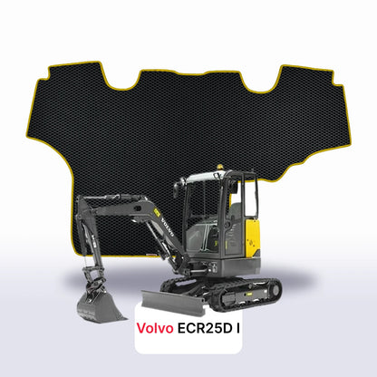 Tapis 3D EVA pour Volvo ECR25D 1 gén 2014-2024 PELLETEUSE