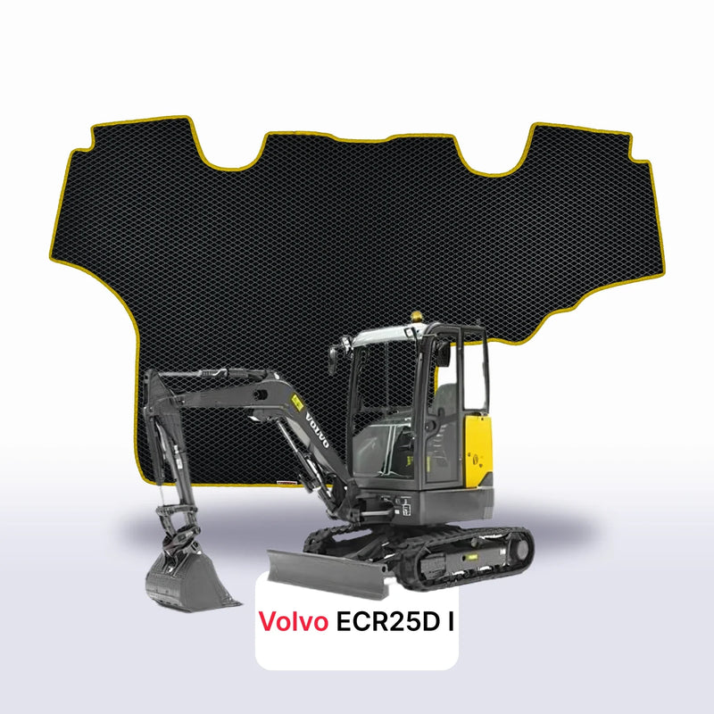 Tapis 3D EVA pour Volvo ECR25D 1 gén 2014-2024 PELLETEUSE