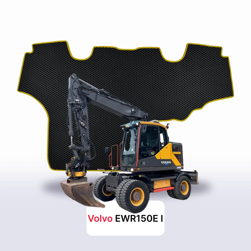 Tapis 3D EVA pour Volvo EWR150E 1 gén 2016-2018 PELLETEUSE