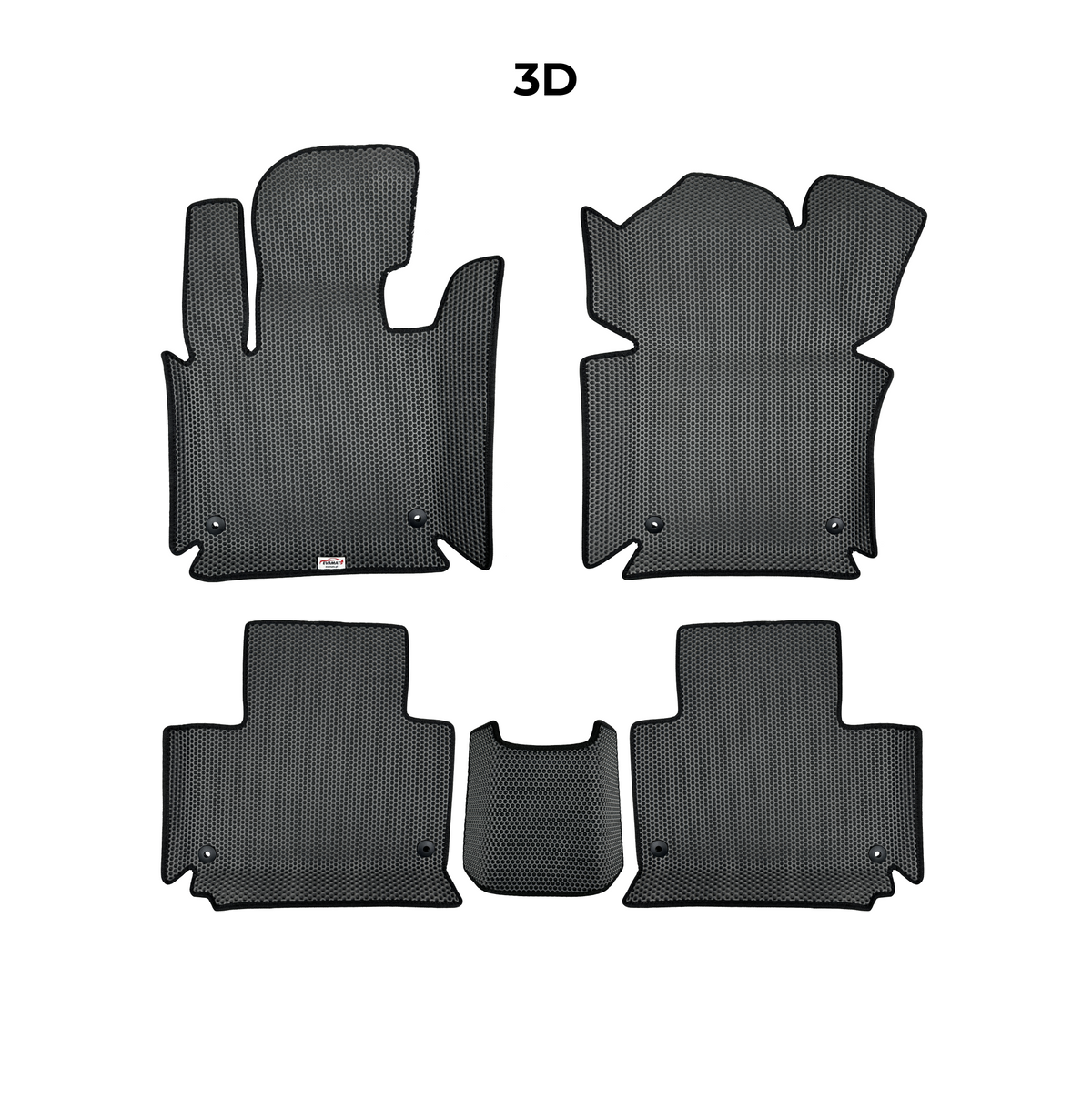 Tapis 3D EVA pour Toyota Sequoia (XK60) 2 gén 2008-2022 SUV 7 PLACES