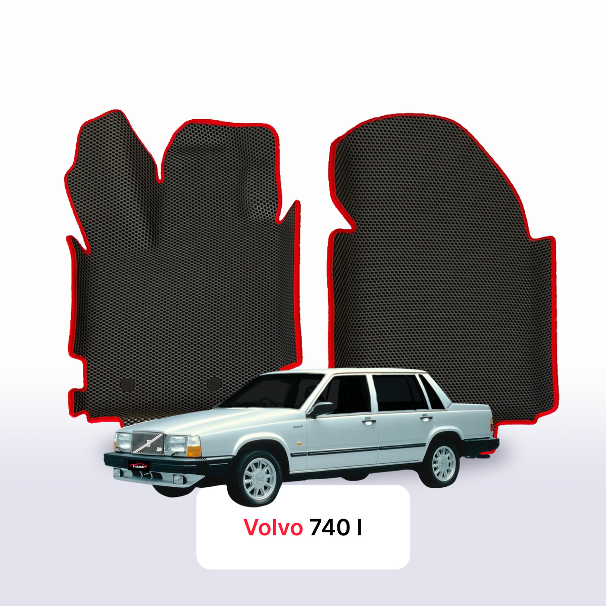 Tapis 3D EVA pour Volvo 740 1983-1992 BERLINE