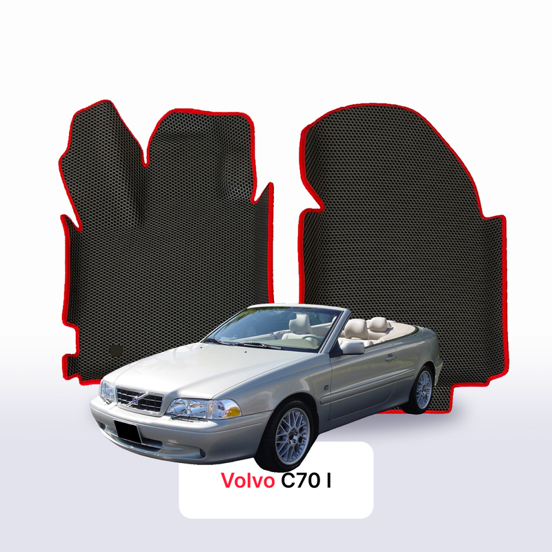 Tapis 3D EVA pour Volvo C70 1 gén 1997-2005 CABRIOLET