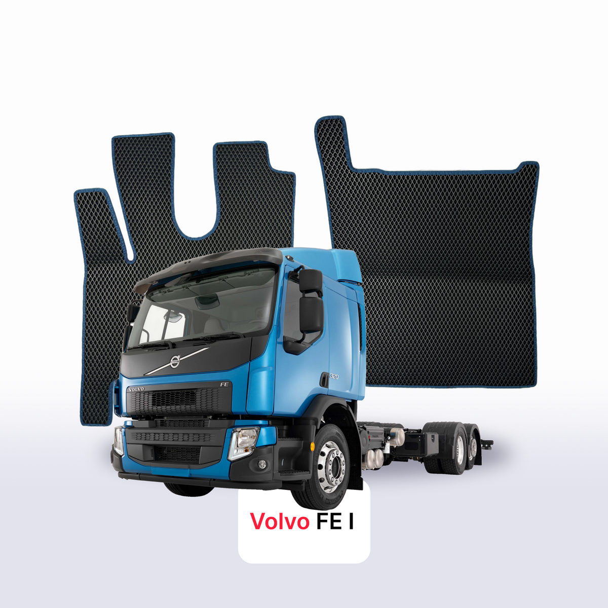 Tapis 3D EVA pour Volvo FE 1 gén 2024-2027 CAMION