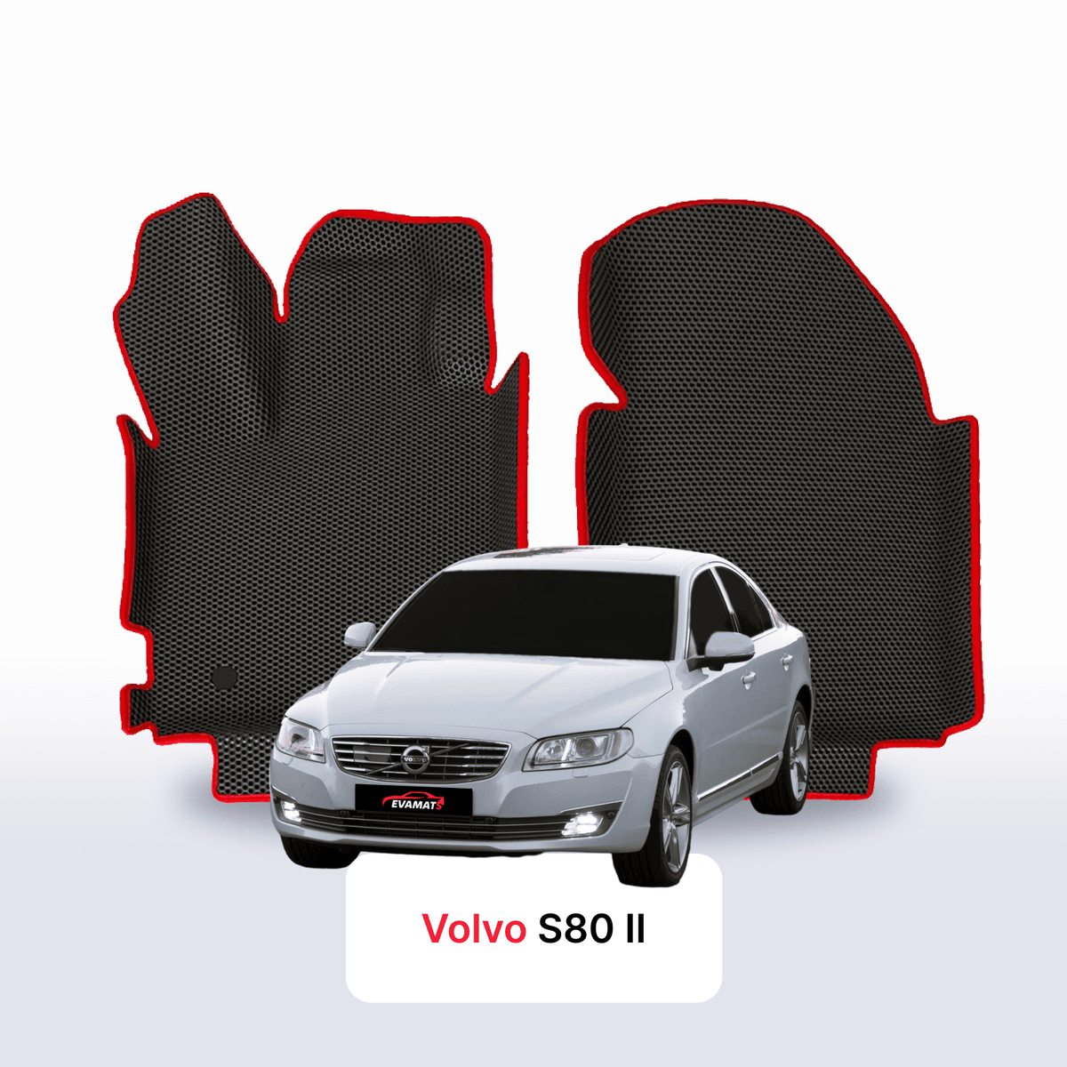 Tapis 3D EVA pour Volvo S80 2 gén 2006-2016 BERLINE