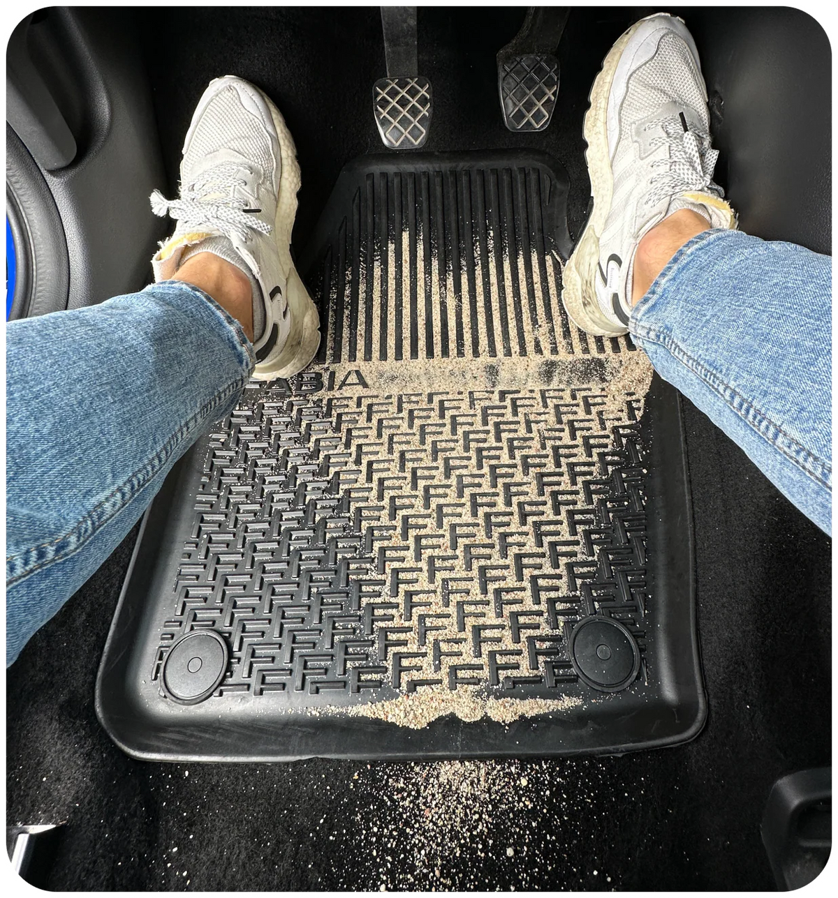 <p>Tapis en caoutchouc</p>