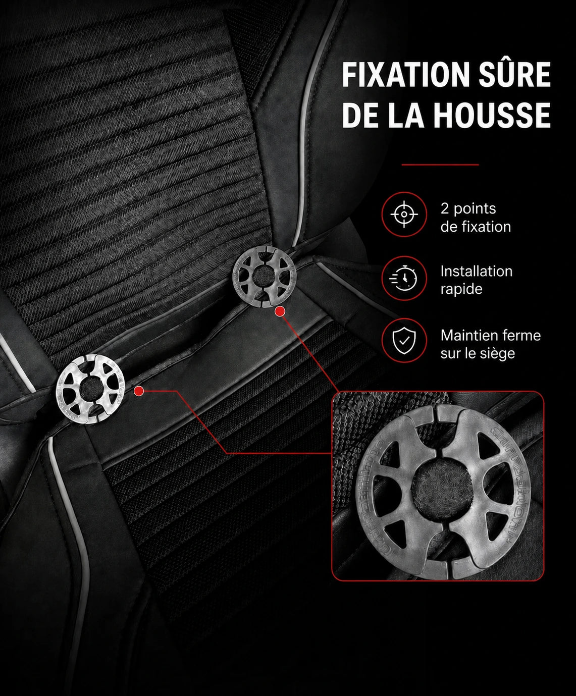 Universal 5D Premium Sport Seat Covers - image 11