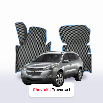 Tapis 3D EVA pour Chevrolet Traverse 1 gén 2008-2017 SUV 7 PLACES