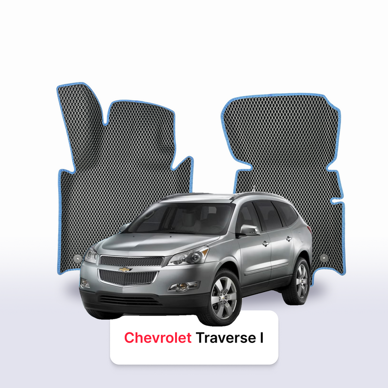 Tapis 3D EVA pour Chevrolet Traverse 1 gén 2008-2017 SUV 7 PLACES